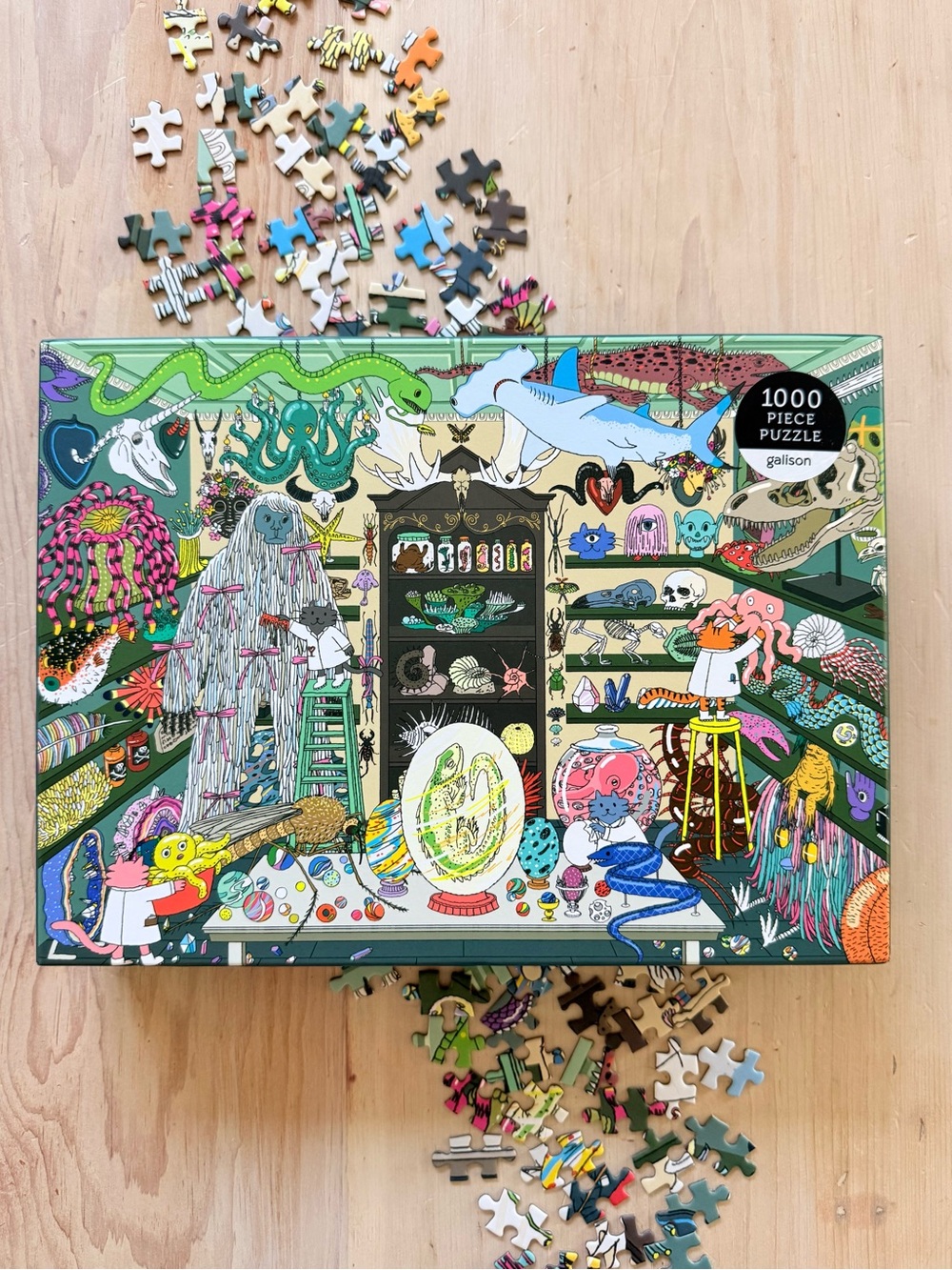 Galison Spooky Fall Puzzle